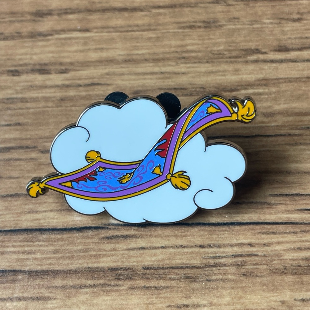Magic carpet pin from the fantasy flights mystery pin pack